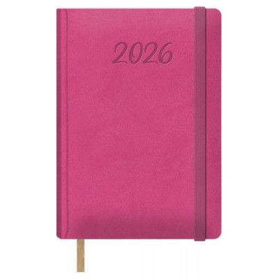 AGENDA 2026 SAMBA DÍA PÁGINA 15 X 21 CM. COLOR FUCSIA OHE 12885 - 26 (Espera 4 dias)